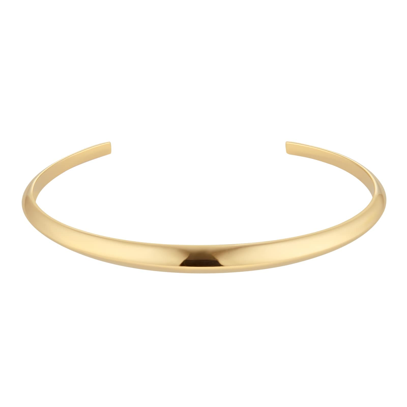 18ct Yellow Gold Cuff Bangle