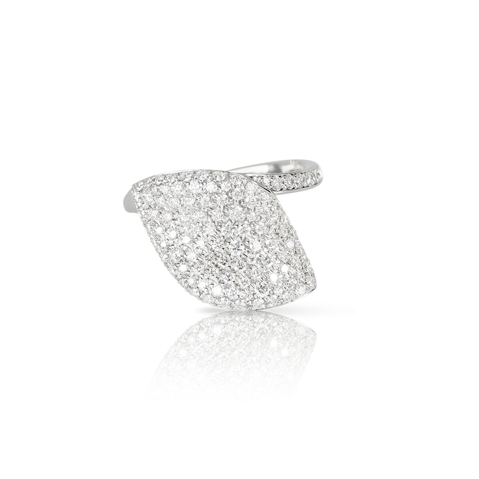 Aleluiá Ring in 18ct White Gold with Diamonds