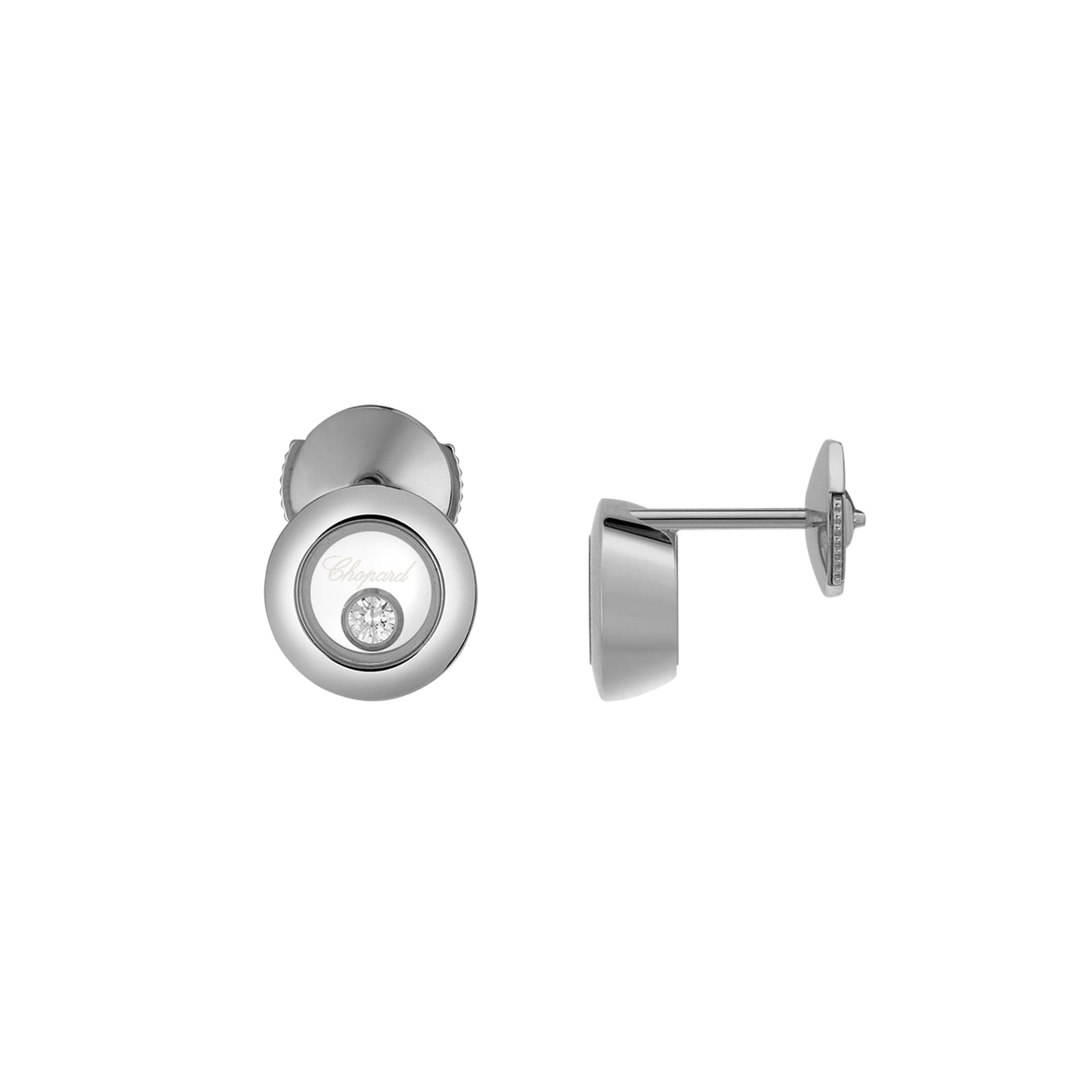Happy Diamonds Icons 18ct White Gold Earrings