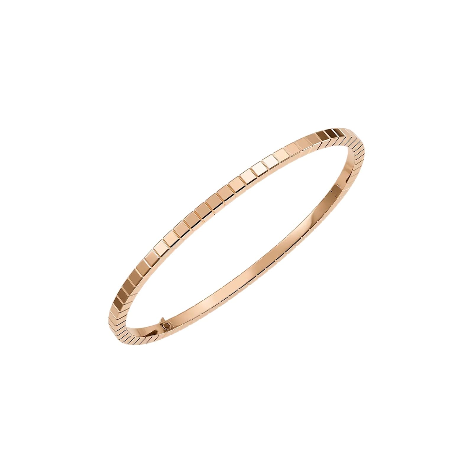 Ice Cube Bangle In Ethical 18ct Rose Gold