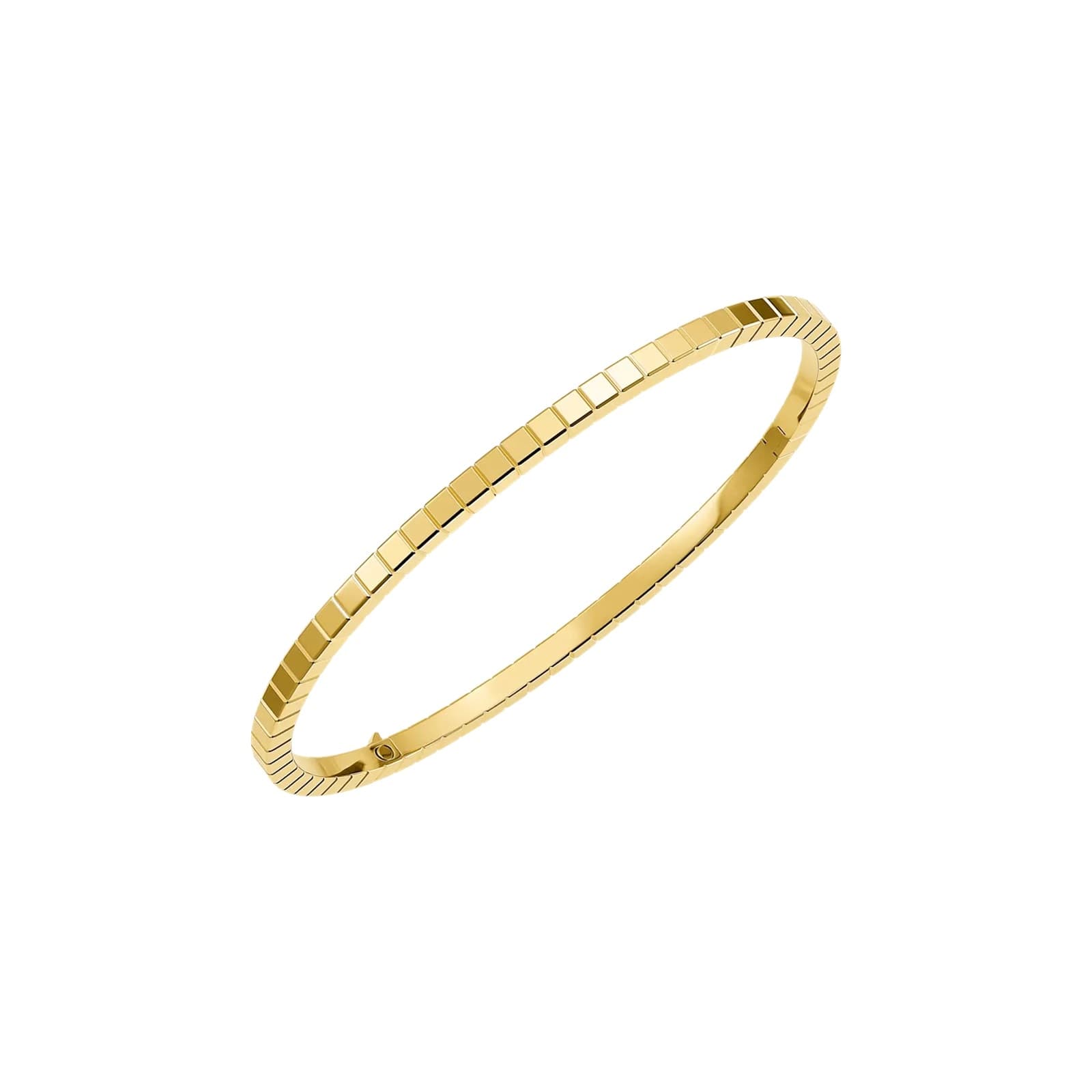 Ice Cube Bangle In Ethical 18ct Yellow Gold