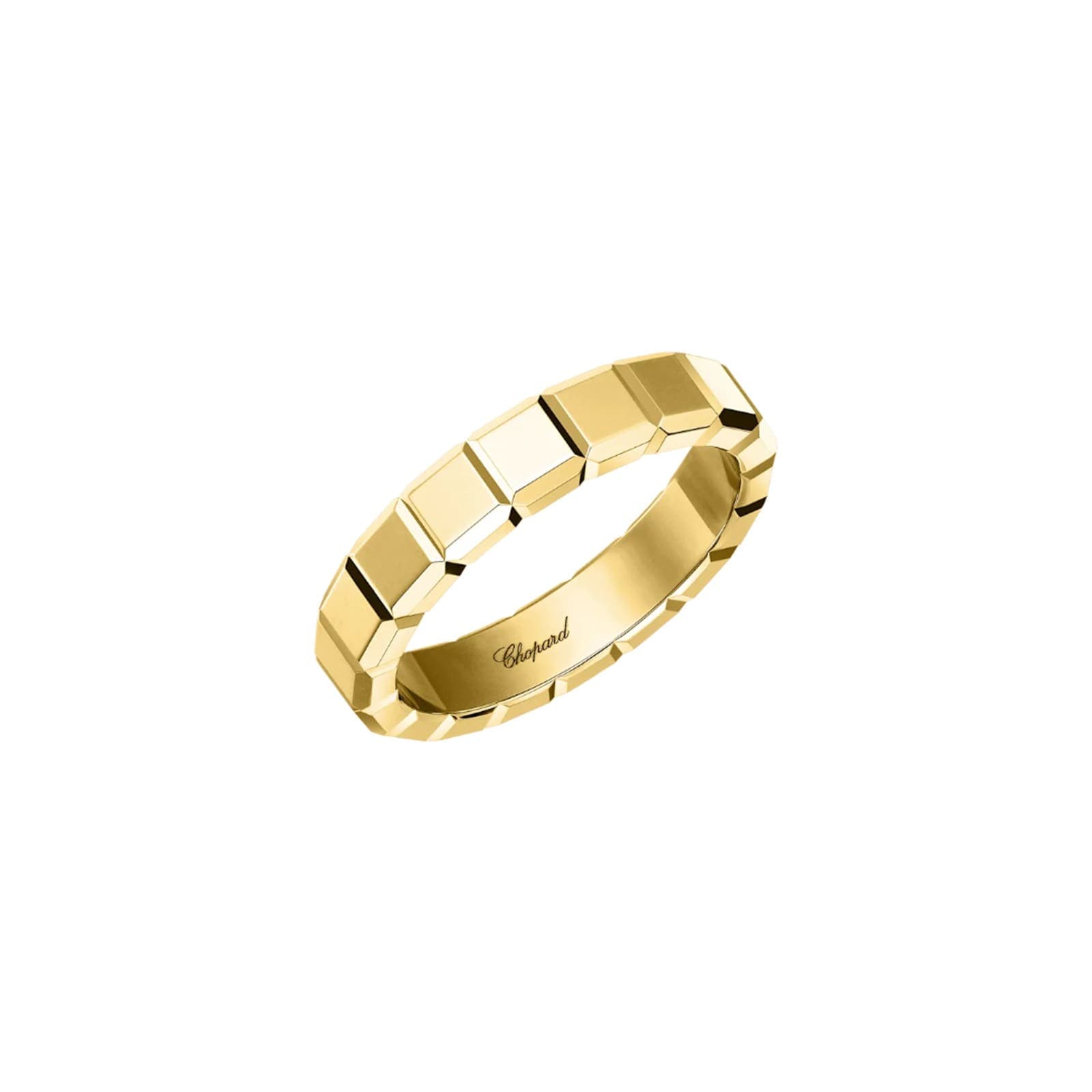 Ice Cube Ring In Ethical 18ct Yellow Gold