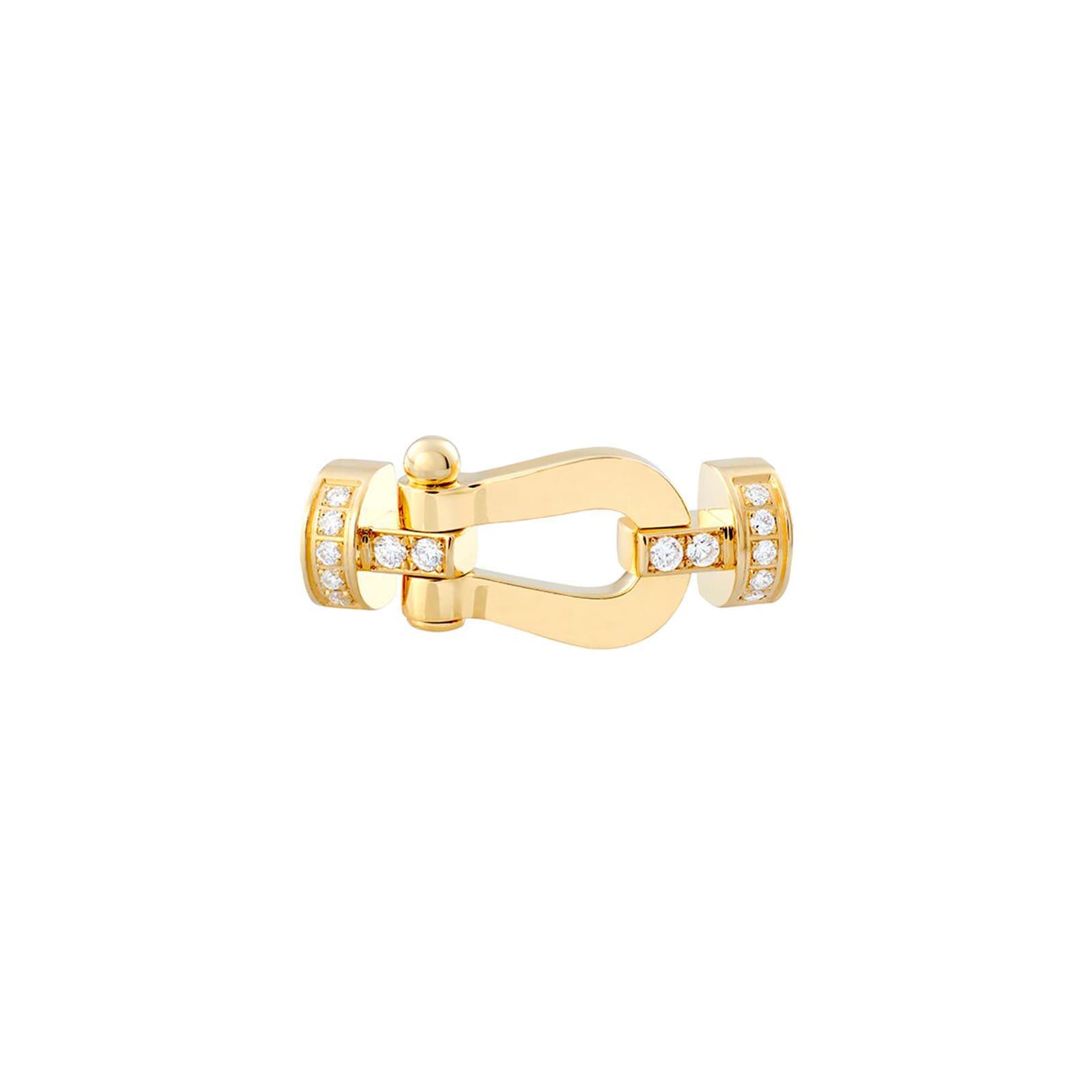 Force 10 18ct Yellow Gold 0.11ct Diamond Buckle Medium Model