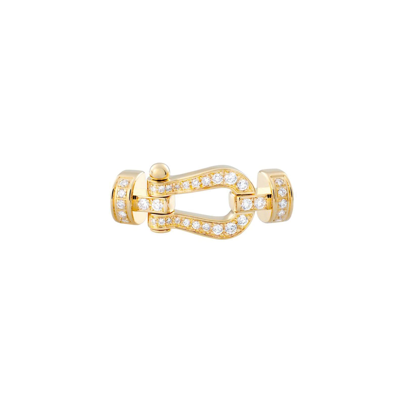 Force 10 18ct Yellow Gold 0.24ct Diamond Buckle Medium Model