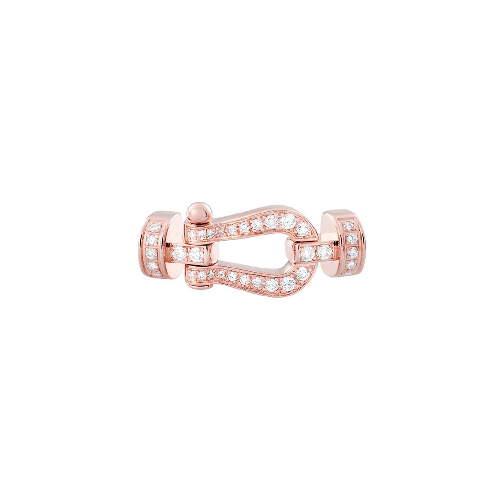 Force 10 18ct Rose Gold 0.24ct Diamond Buckle Medium Model