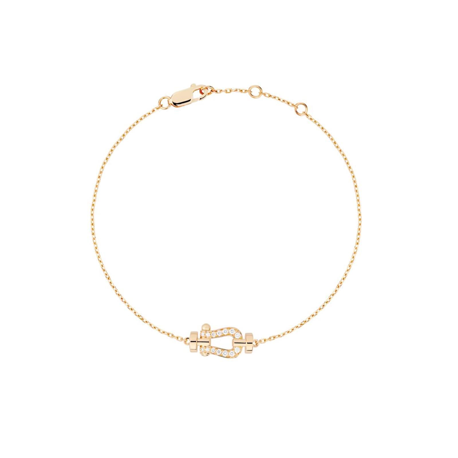Force 10 18ct Yellow Gold 0.06ct Diamond Bracelet