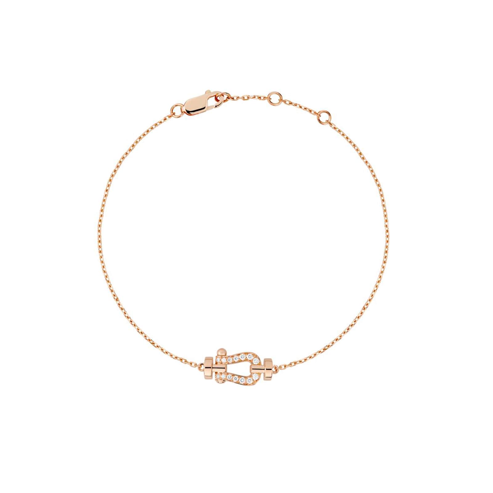 Force 10 18ct Rose Gold 0.06ct Diamond Bracelet