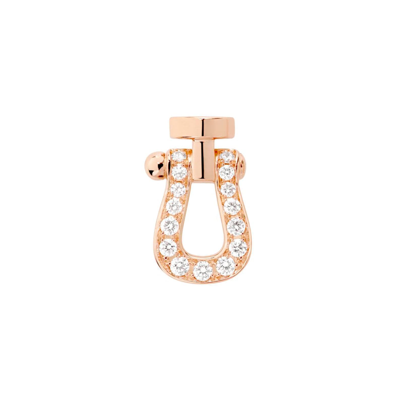 Force 10 18ct Rose Gold 0.07ct Diamond Single Stud Earring - Right