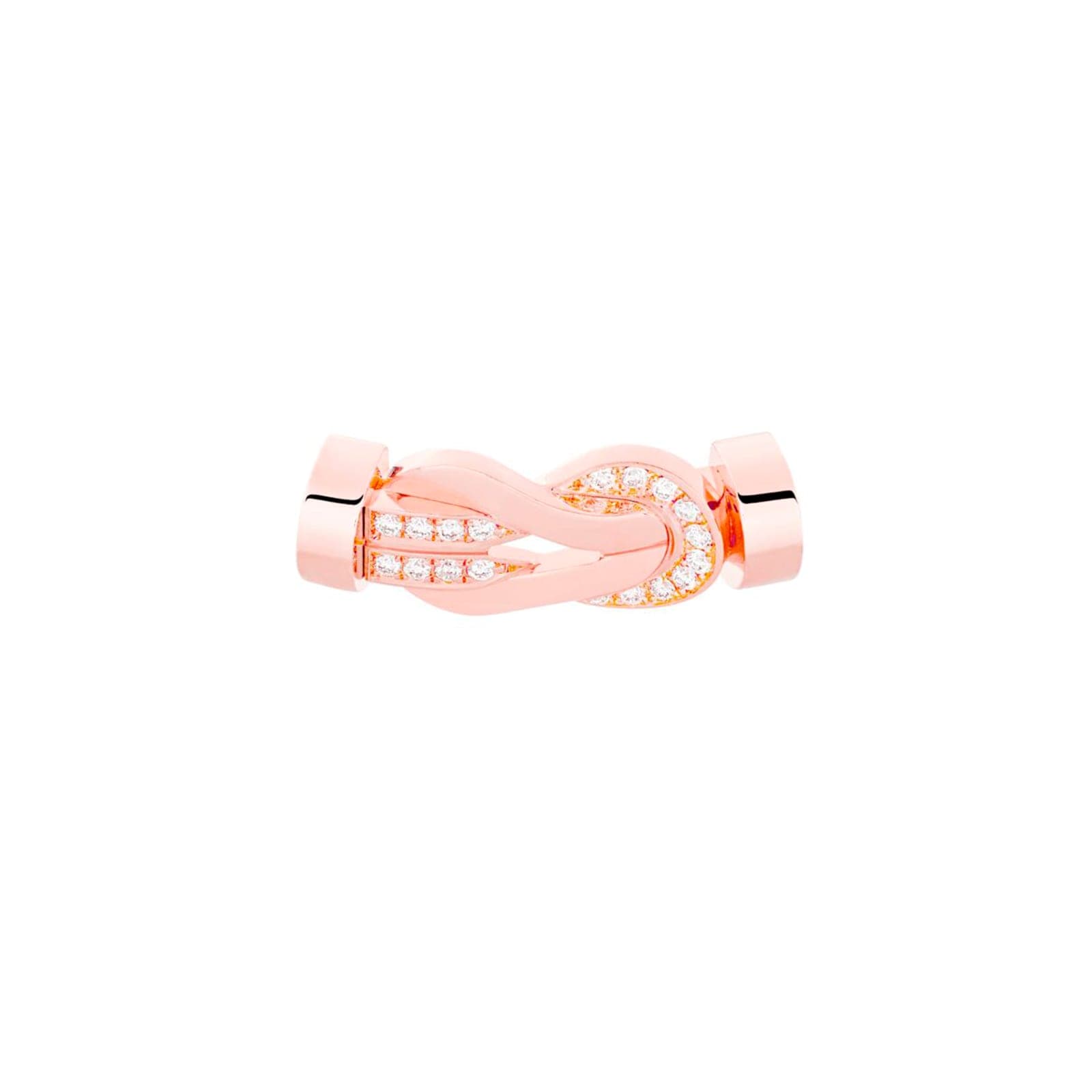 Chance Infinie 18ct Rose Gold 0.13ct Diamond Buckle Medium Model