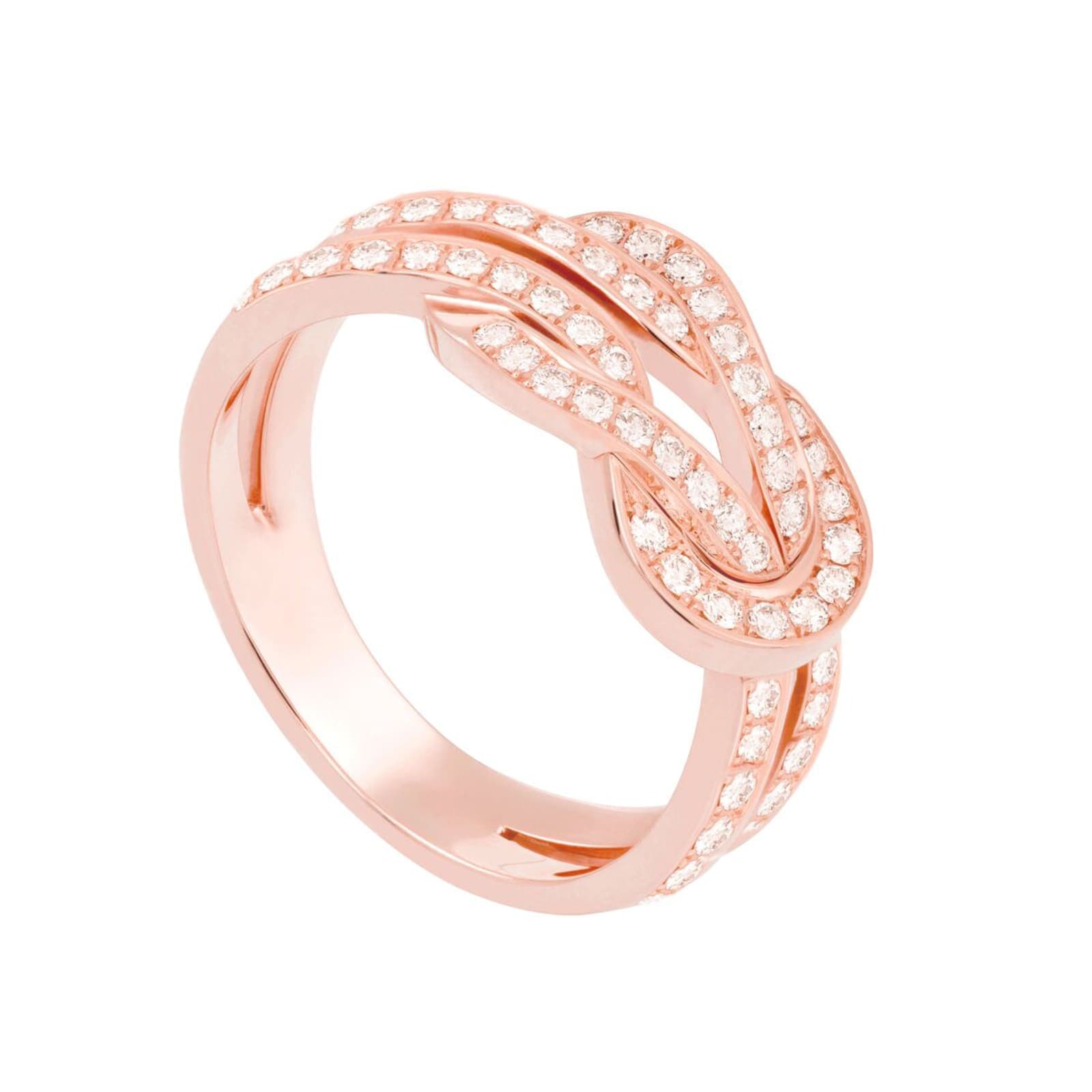 Chance Infinie 18ct Rose Gold 0.39ct Diamond Ring