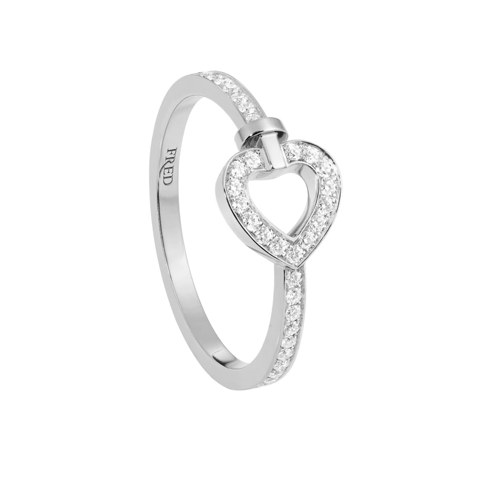 Pretty Woman 18ct White Gold 0.21ct Diamond Ring