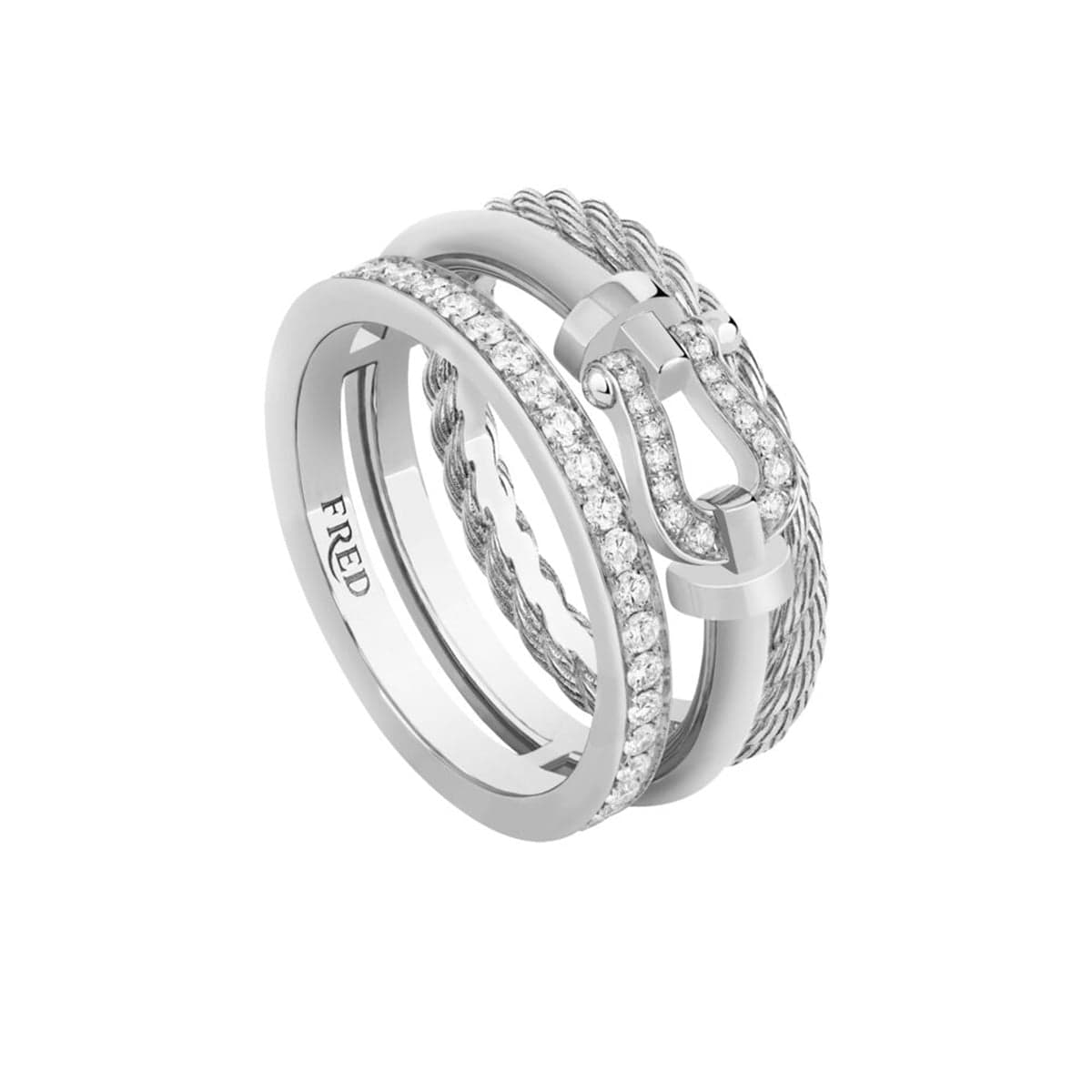Force 10 Rise 18ct White Gold 0.32ct Diamond Ring