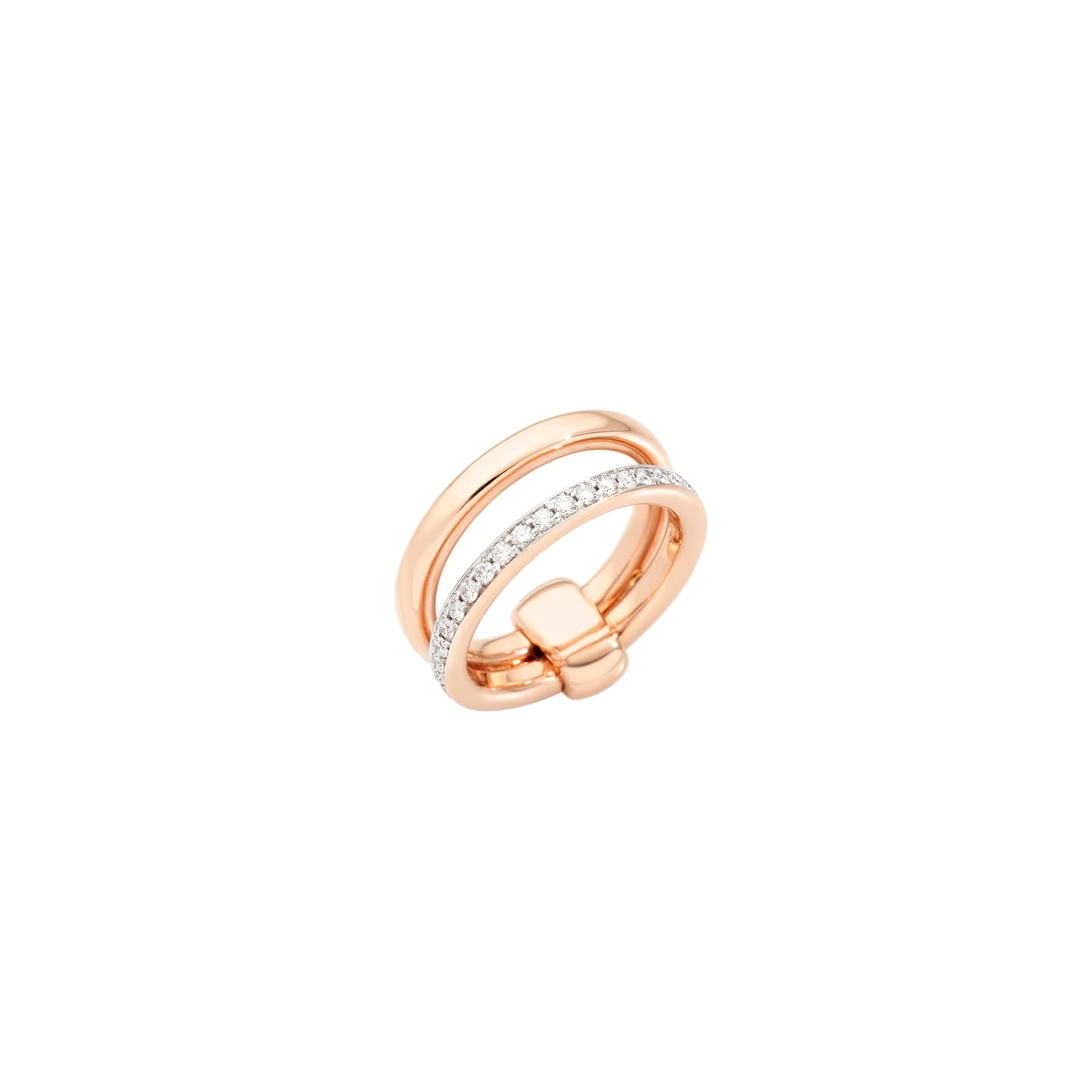 Together 18ct Rose Gold 0.40ct Diamond Ring
