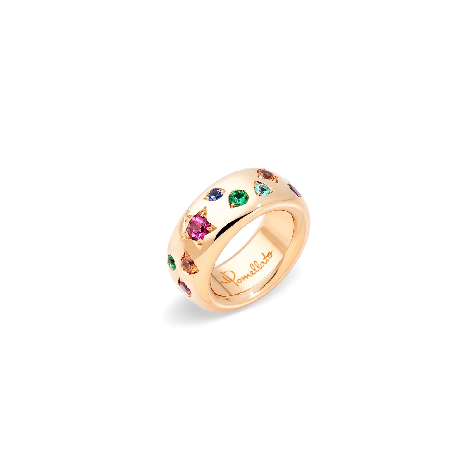 Iconica 18ct Rose Gold Multi Stone Ring AW23