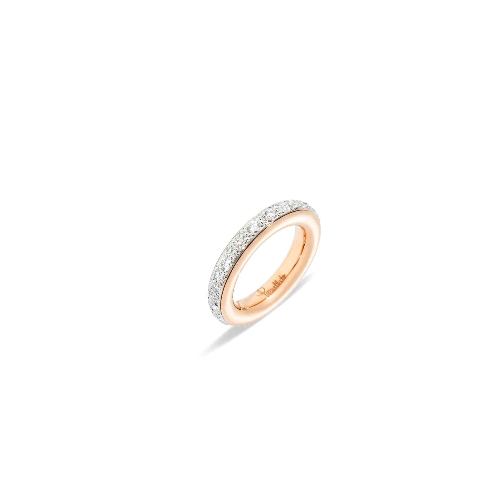 Iconica 18ct Rose Gold 1.10ct Diamond Ring