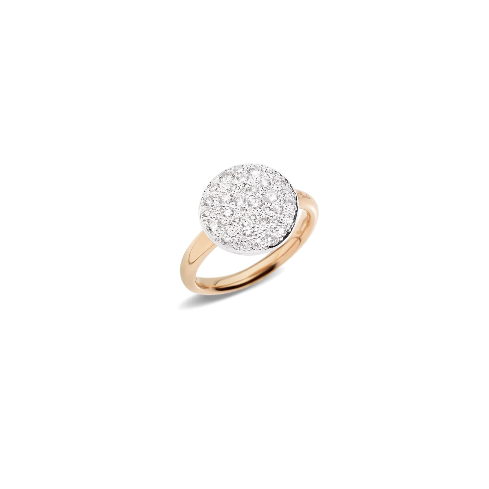 Sabbia 18ct Rose Gold 0.68ct Diamond Ring - Ring Size O