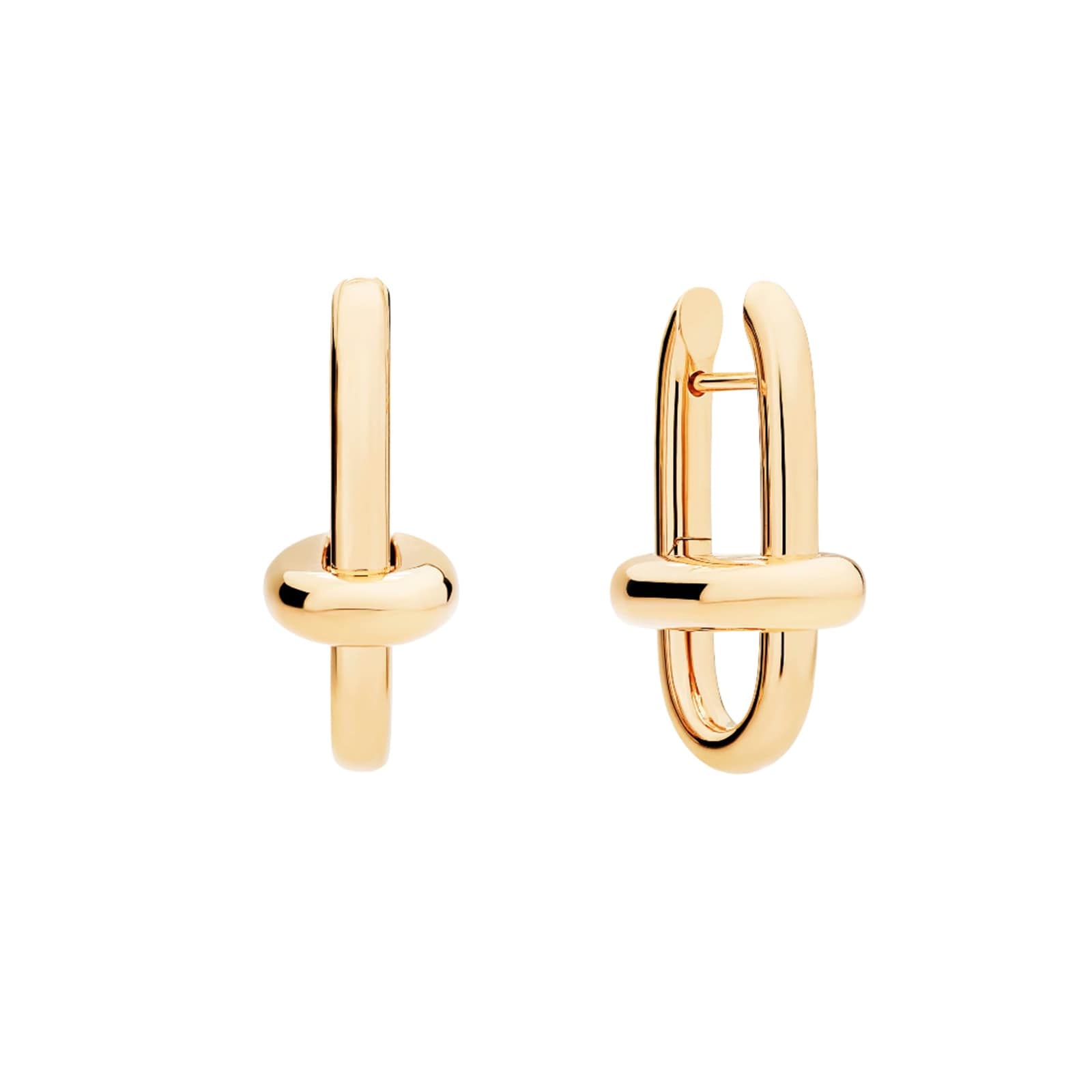 18ct Yellow Gold Iconica Drop Earrings
