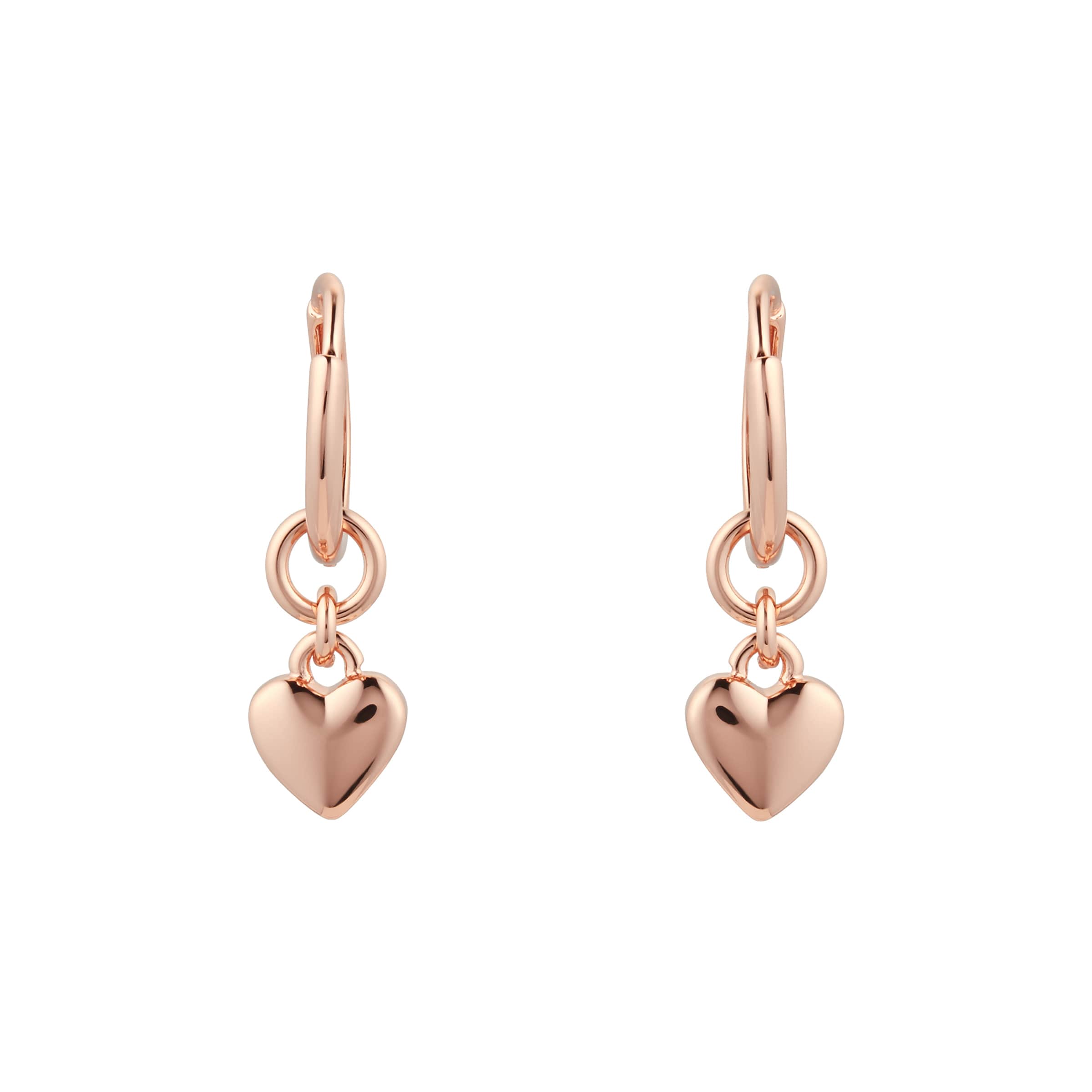 Ted Baker Tiny Heart Huggie Hoop Earrings