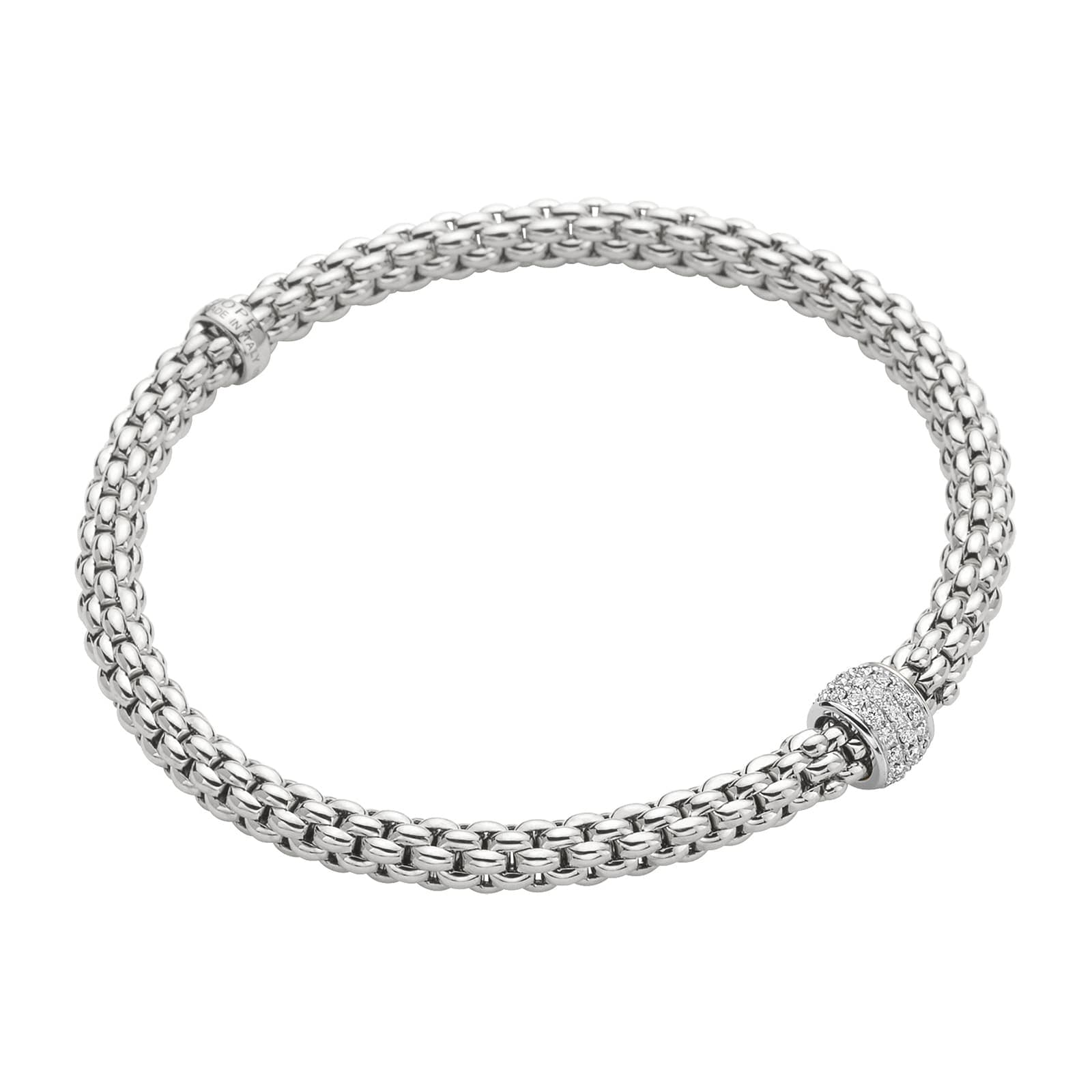 18ct White Gold Solo 0.29cttw Diamond Bracelet