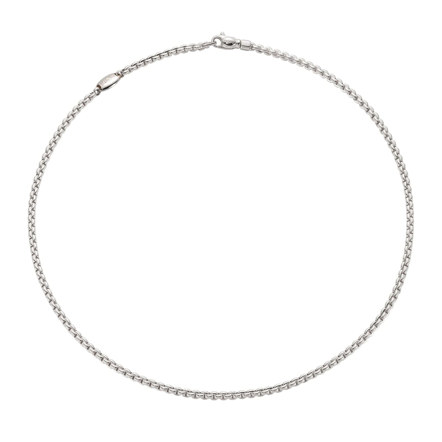 18ct White Gold Eka Necklace - 55cm