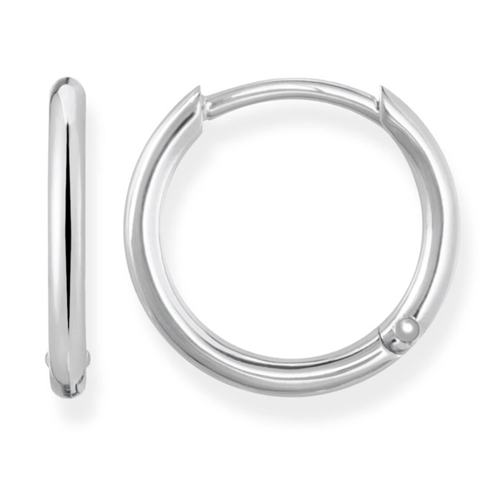 Sterling Silver Small Hoop Earrings