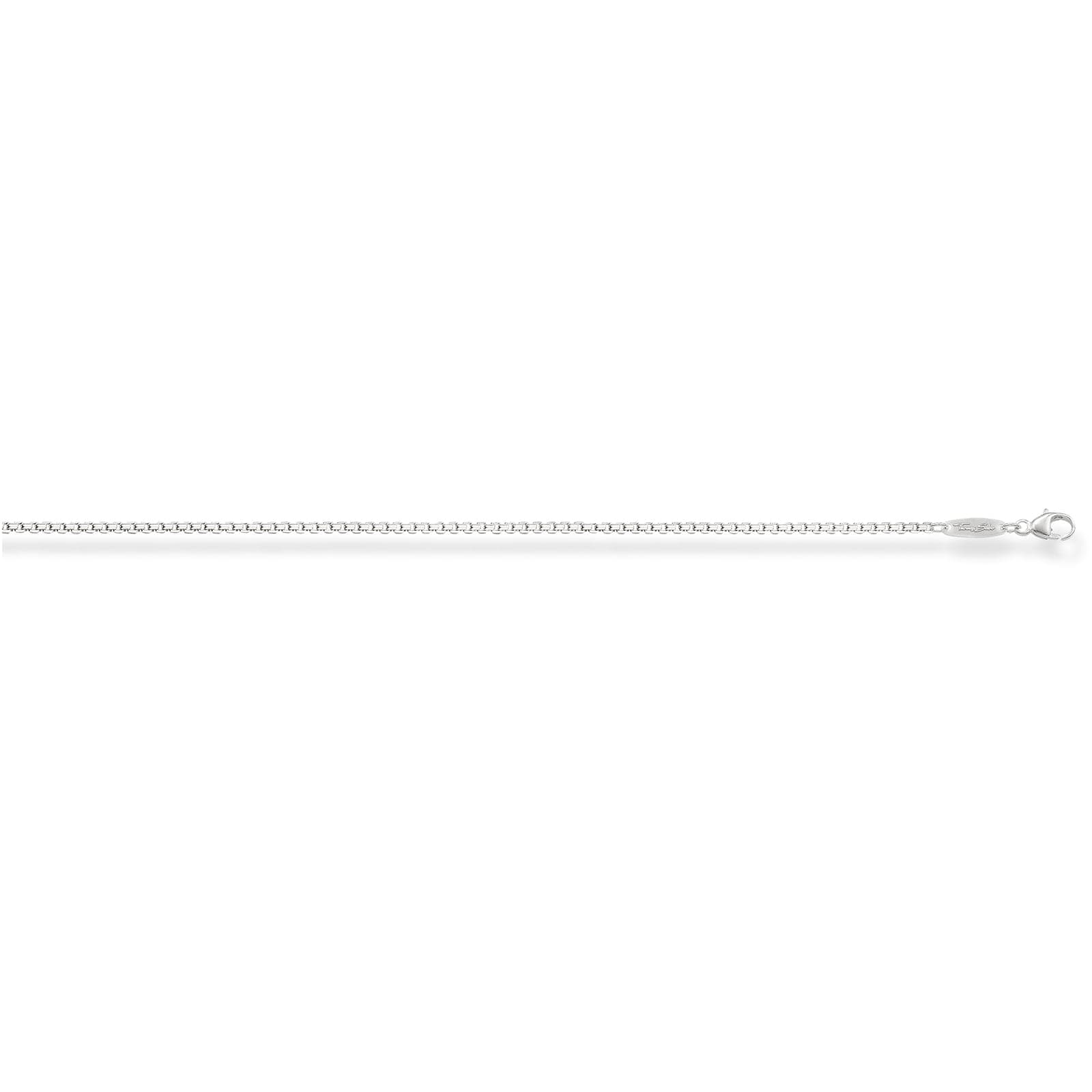 Mens Sterling Silver 53cm Basic Chain