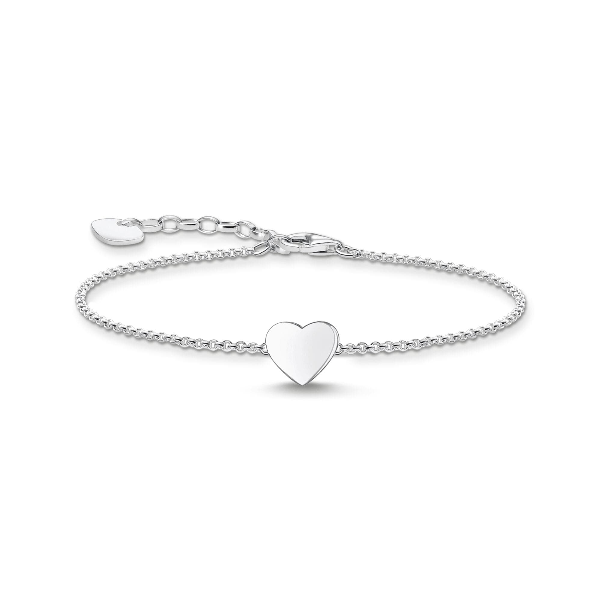 Sterling Silver Heart Bracelet