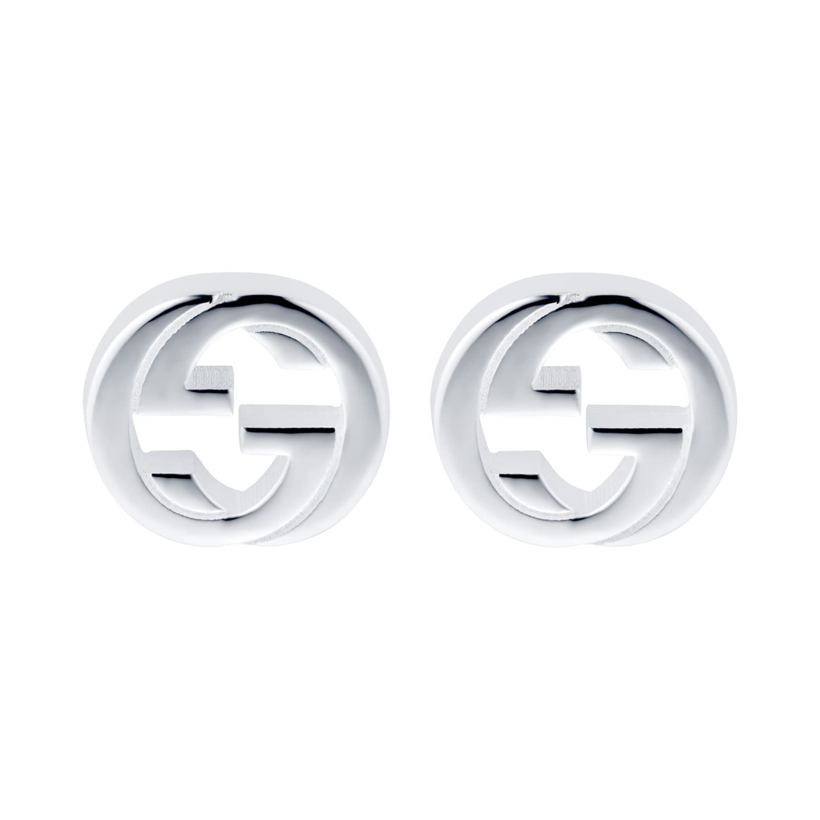 Gucci Interlocking Stud Earrings