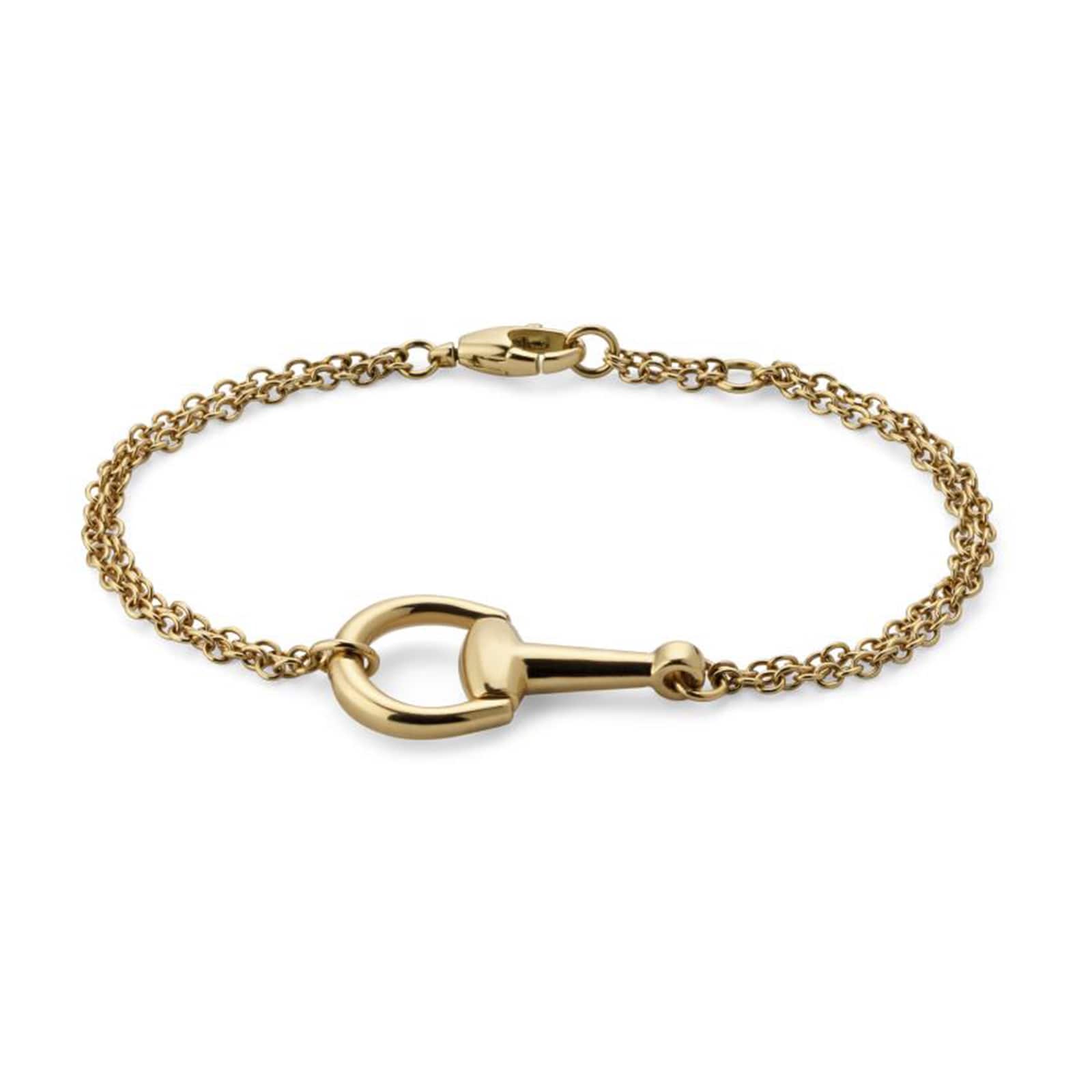Horsebit 18ct Yellow Gold Medium Bracelet