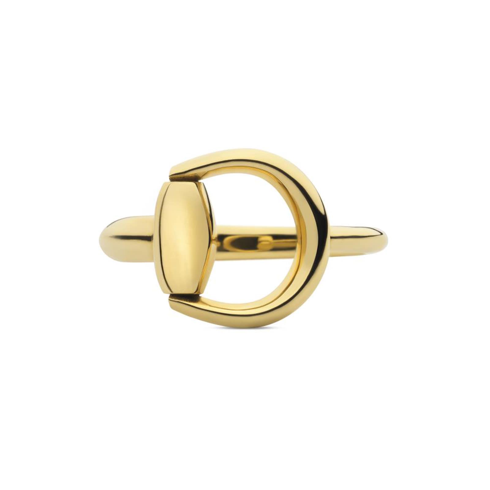 Horsebit 18ct Yellow Gold Ring