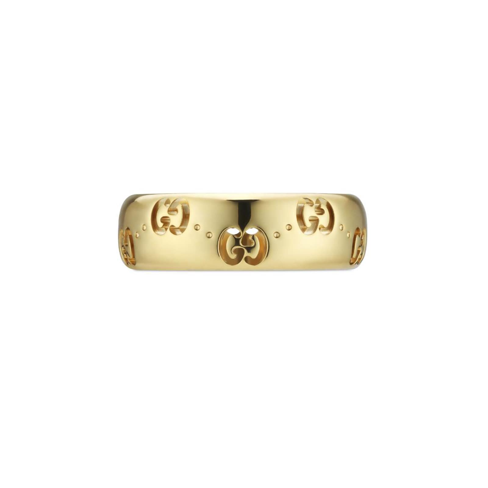 Icon 18ct Yellow Gold 4mm Ring
