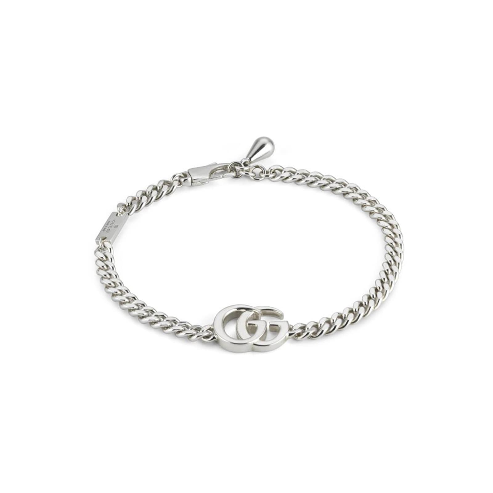 Sterling Silver GG Marmont Bracelet