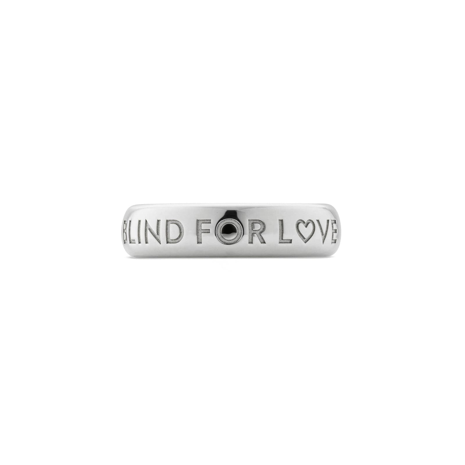 Blind For Love Sterling Silver 5mm Ring
