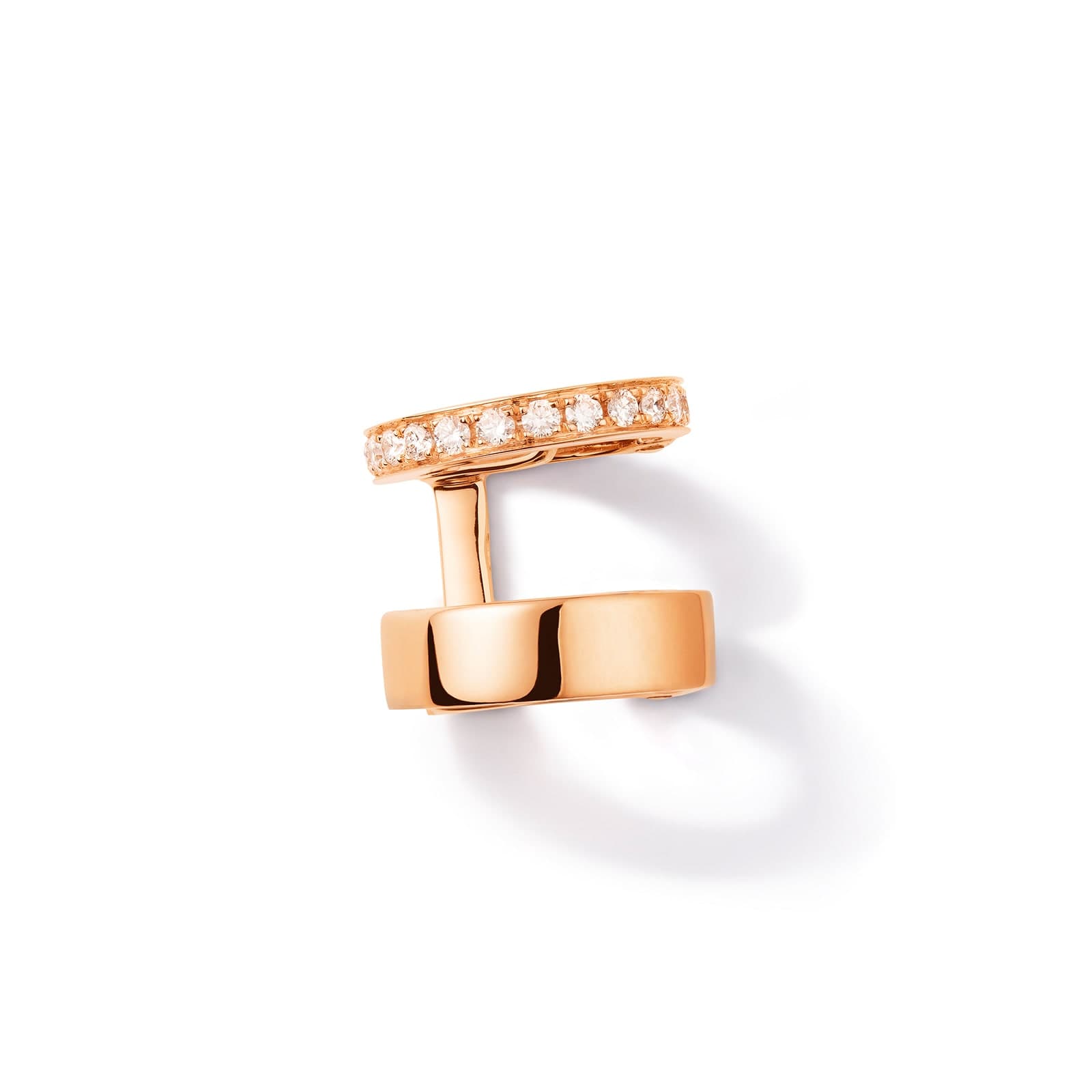 Berbere 18ct Rose Gold 0.16ct Diamond Earcuff