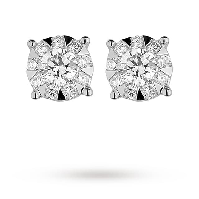 Brilliant Cut 0.51ct Solitaire Style Studs