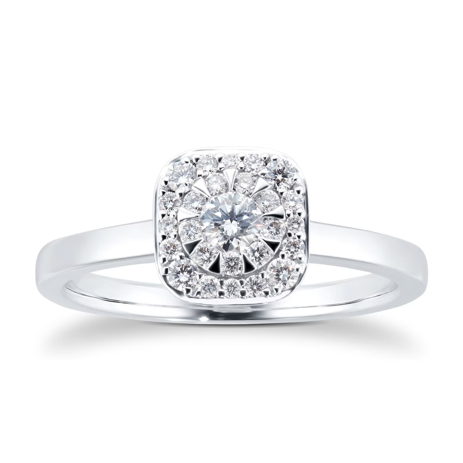 Masquerade 18ct White Gold 0.30cttw Diamond Ring