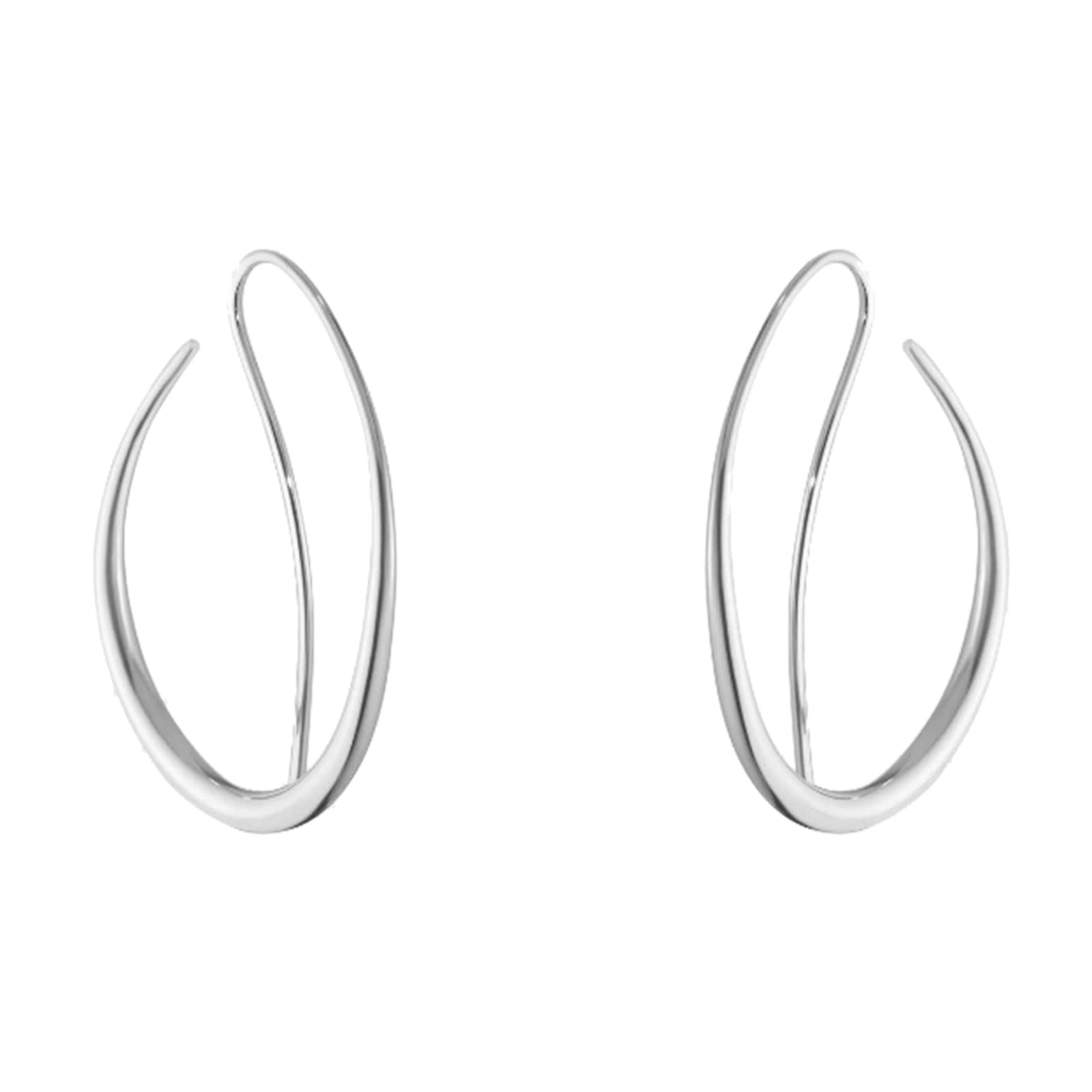 Sterling Silver Offspring Double Earhoops