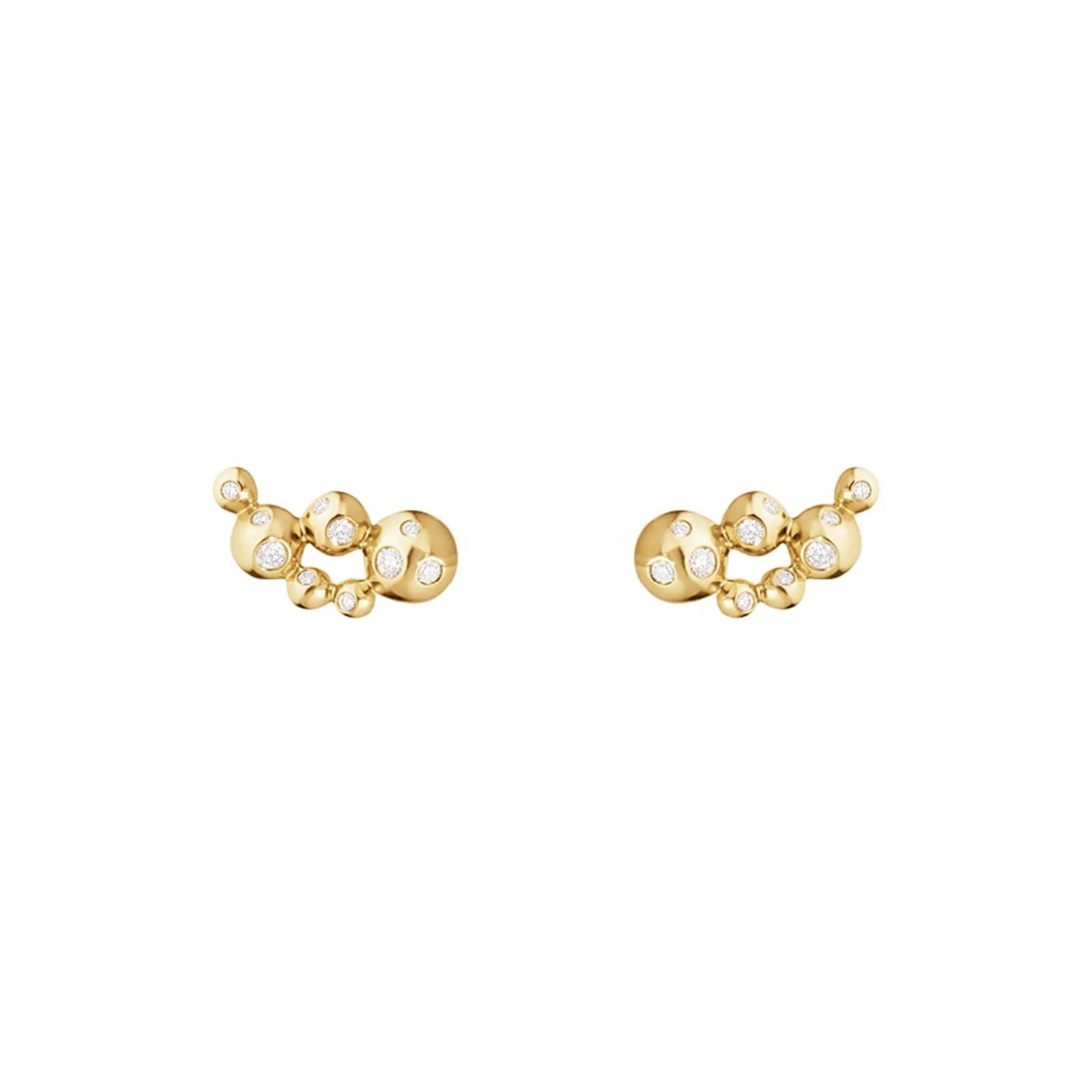 18ct Yellow Gold 0.14ct Diamond Ear Cuff