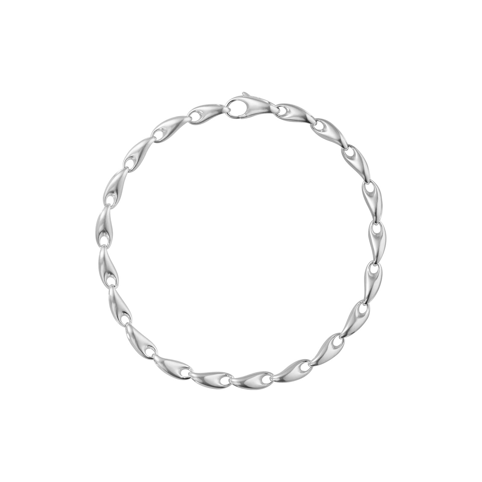 Sterling Silver Reflect 21.5cm Bracelet