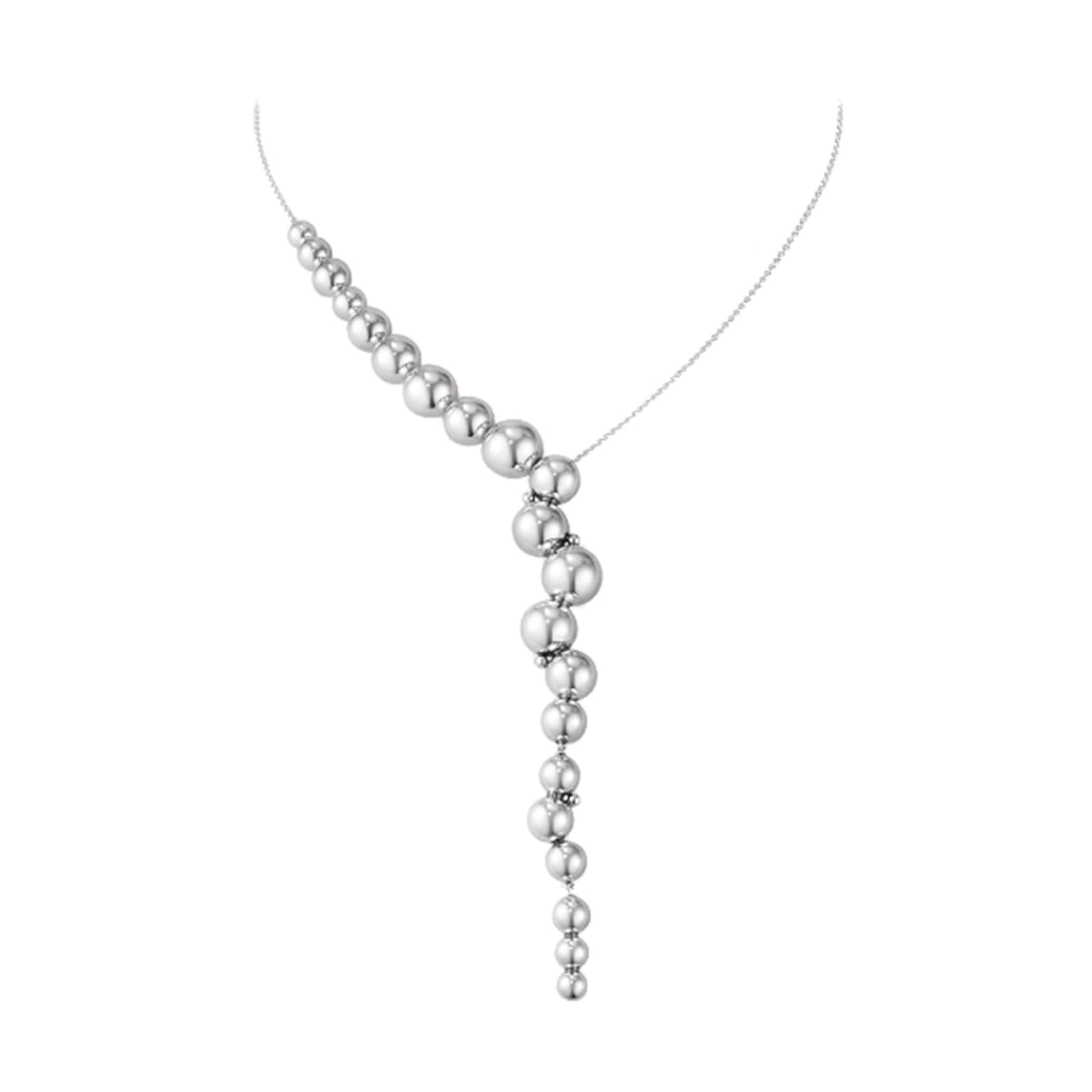 Sterling Silver Moonlight Grapes Necklace