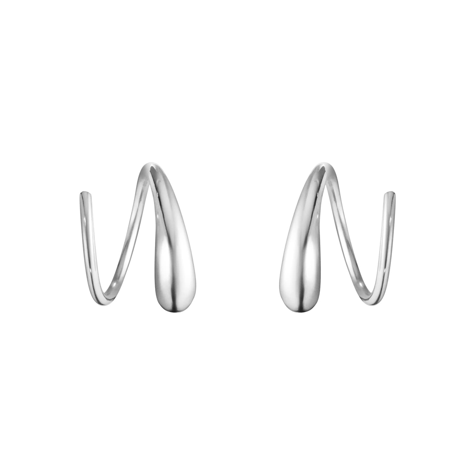 Sterling Silver Mercy Hoop Earrings