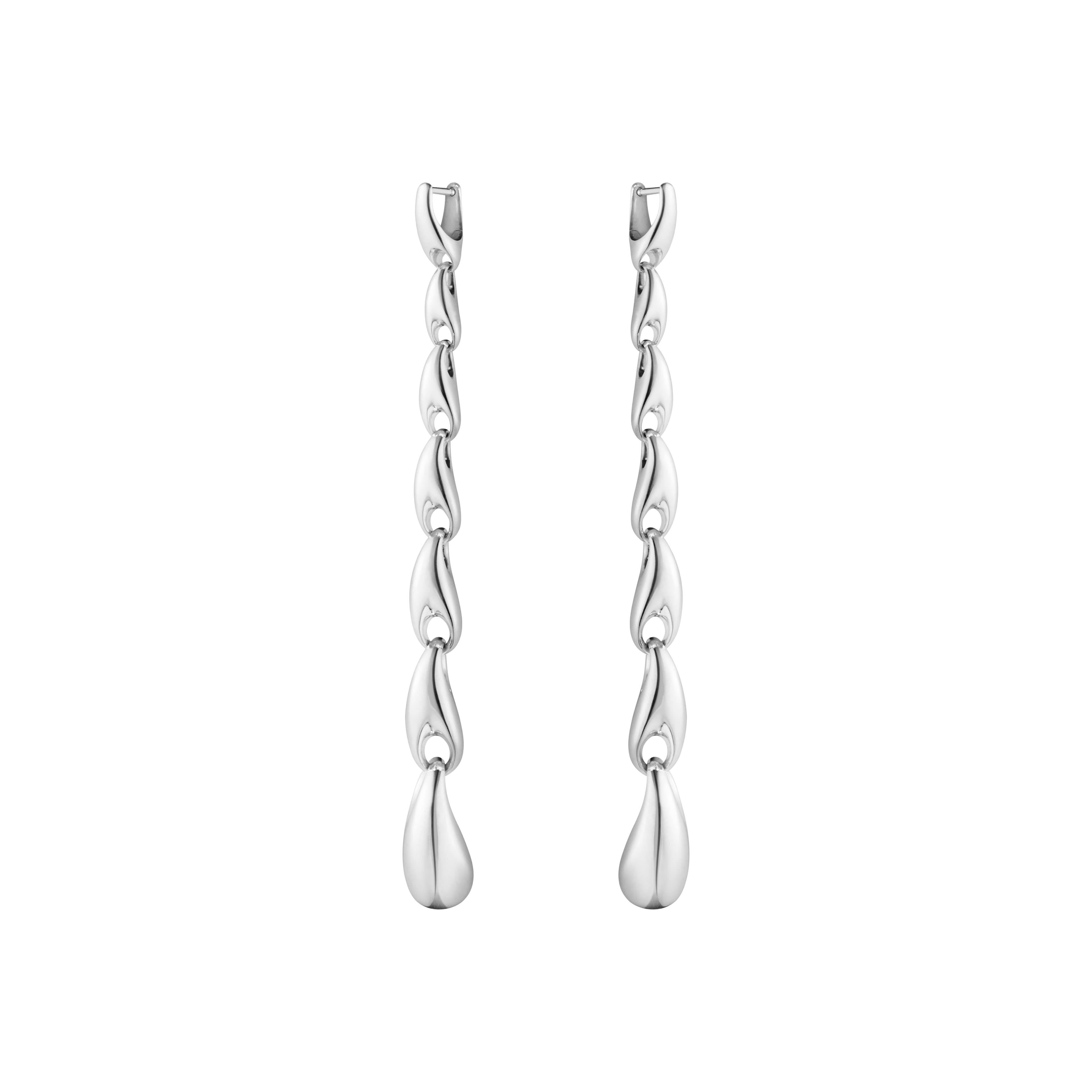 Sterling Silver Reflect Earring Extra Long
