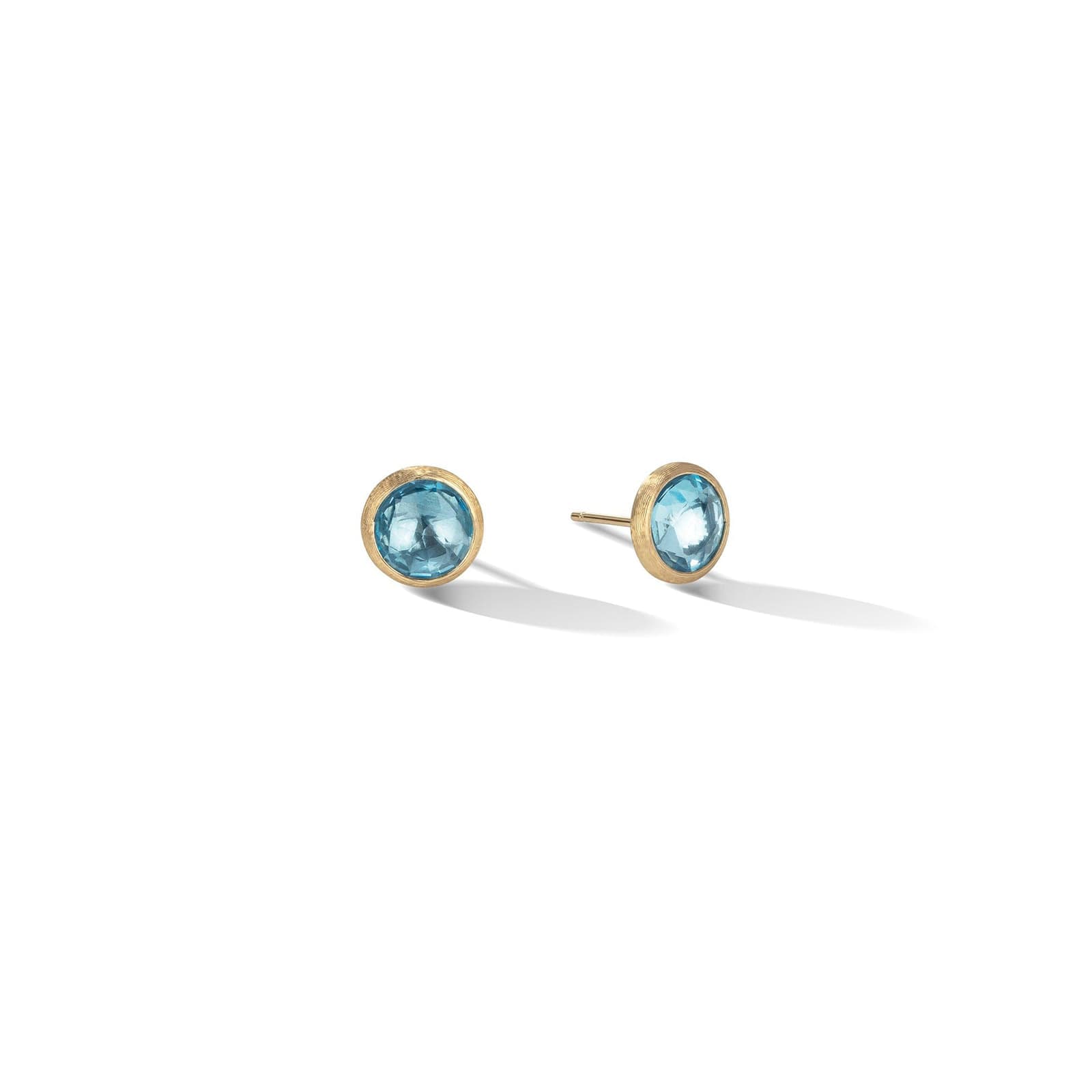 18ct Yellow Gold Jaipur Colour Collection Topaz Stud Earrings