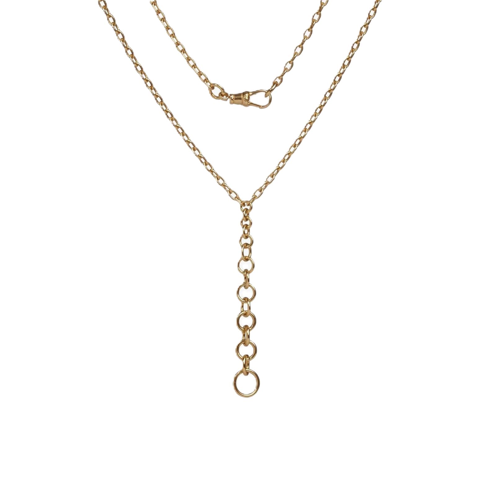 Mythology Charm Chain In 18ct Yellow Gold