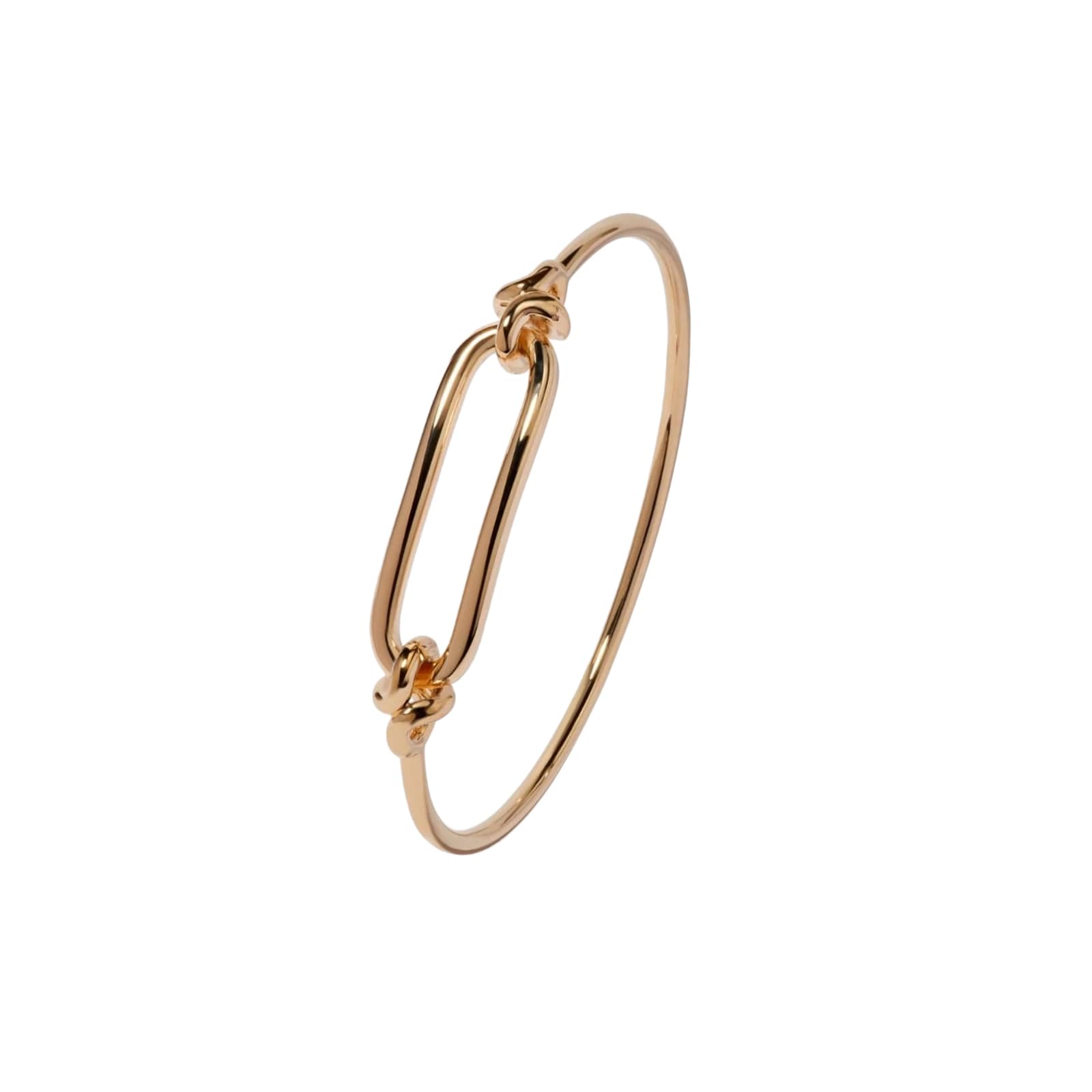 Knuckle Bangle In 14ct Yellow Gold