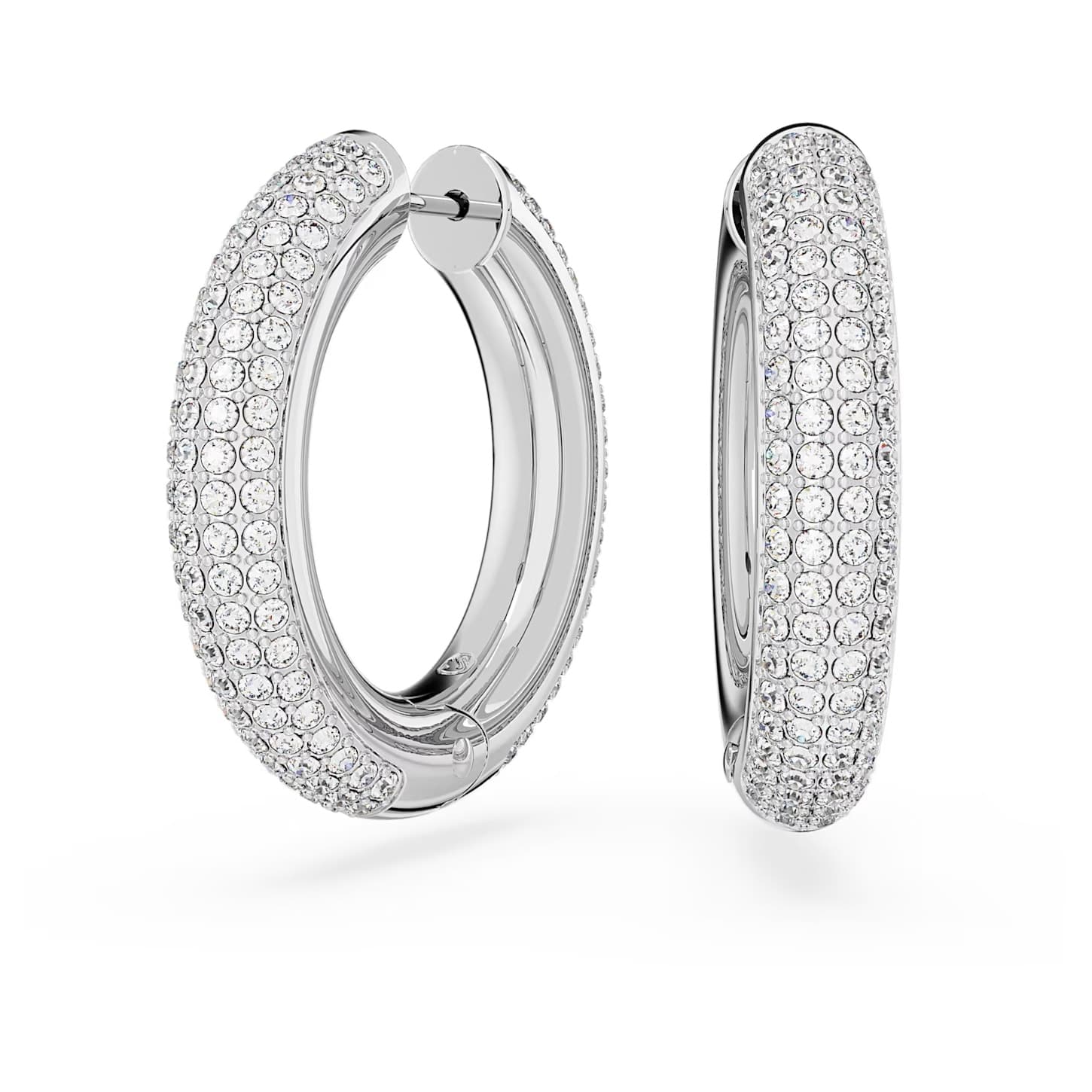 Dextera Cubic Zirconia Hoop Earrings