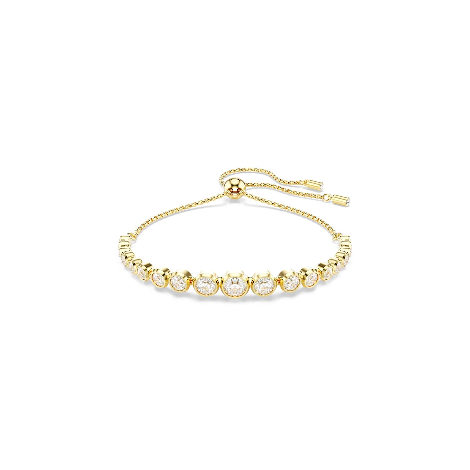 Imber Yellow Gold Coloured Cubic Zirconia Tennis Bracelet