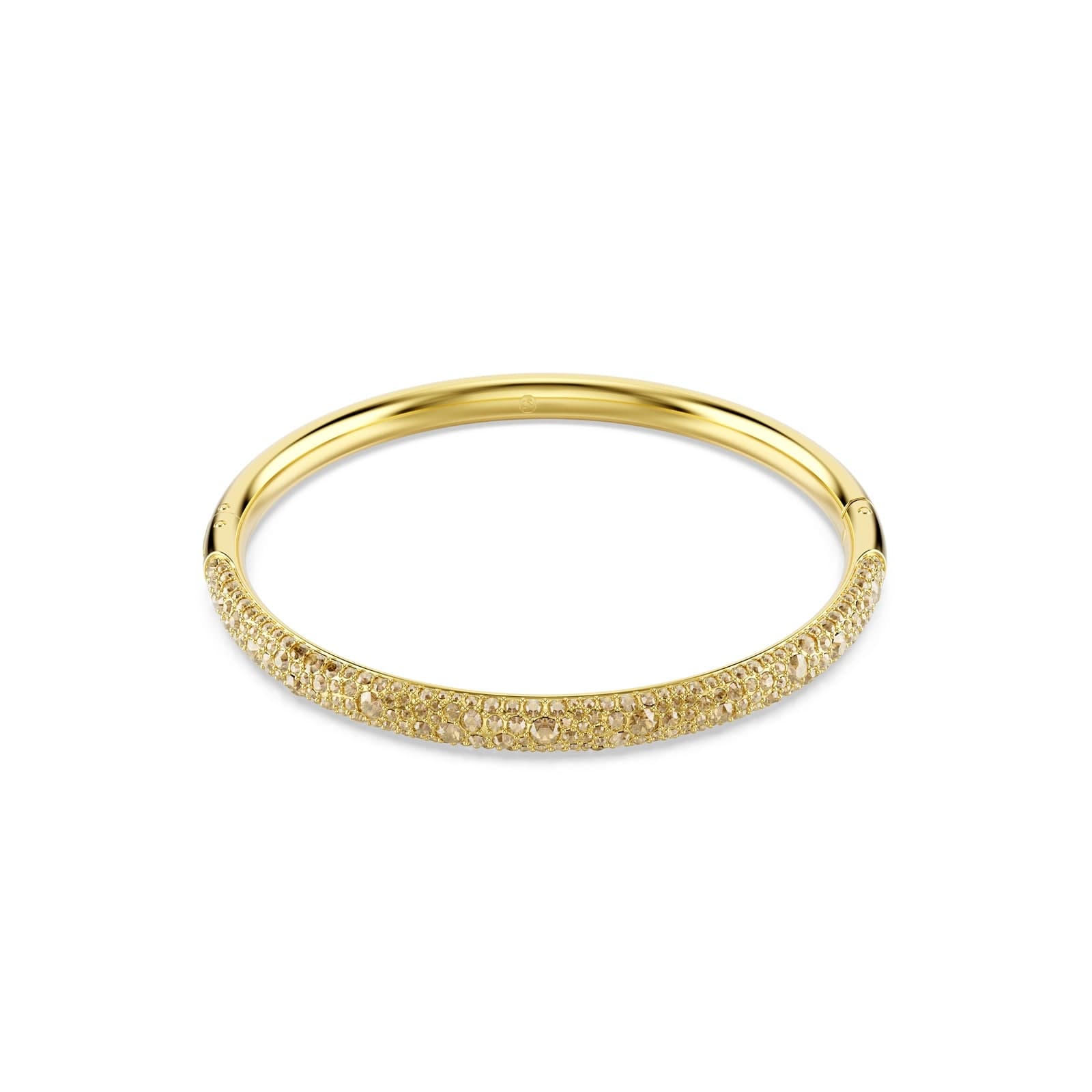 Sublima Yellow Gold Coloured Pavé Cubic Zirconia Bangle