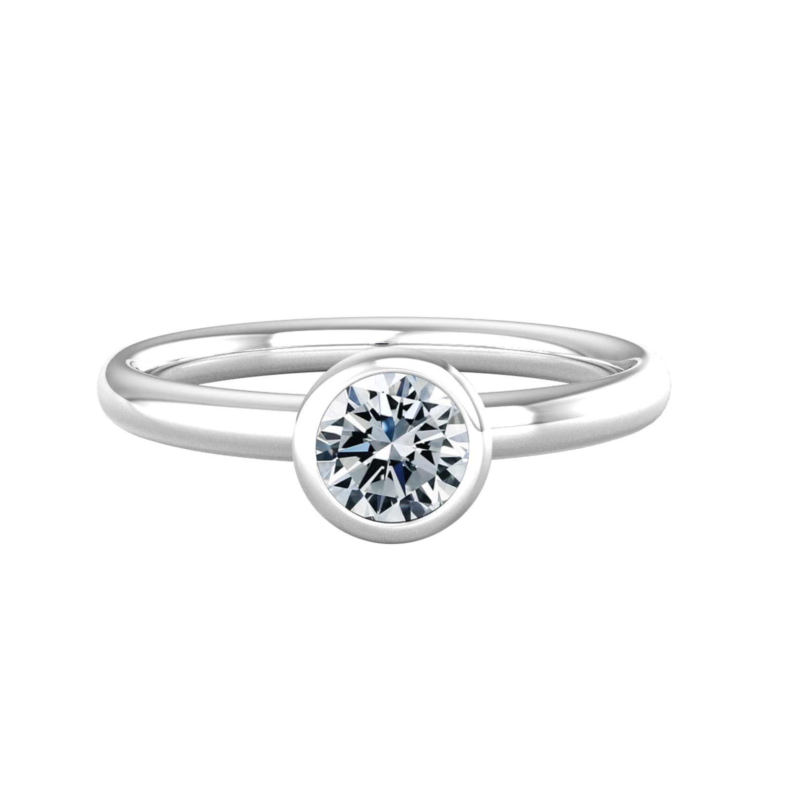 18ct White Gold 0.40ct Diamond Ring