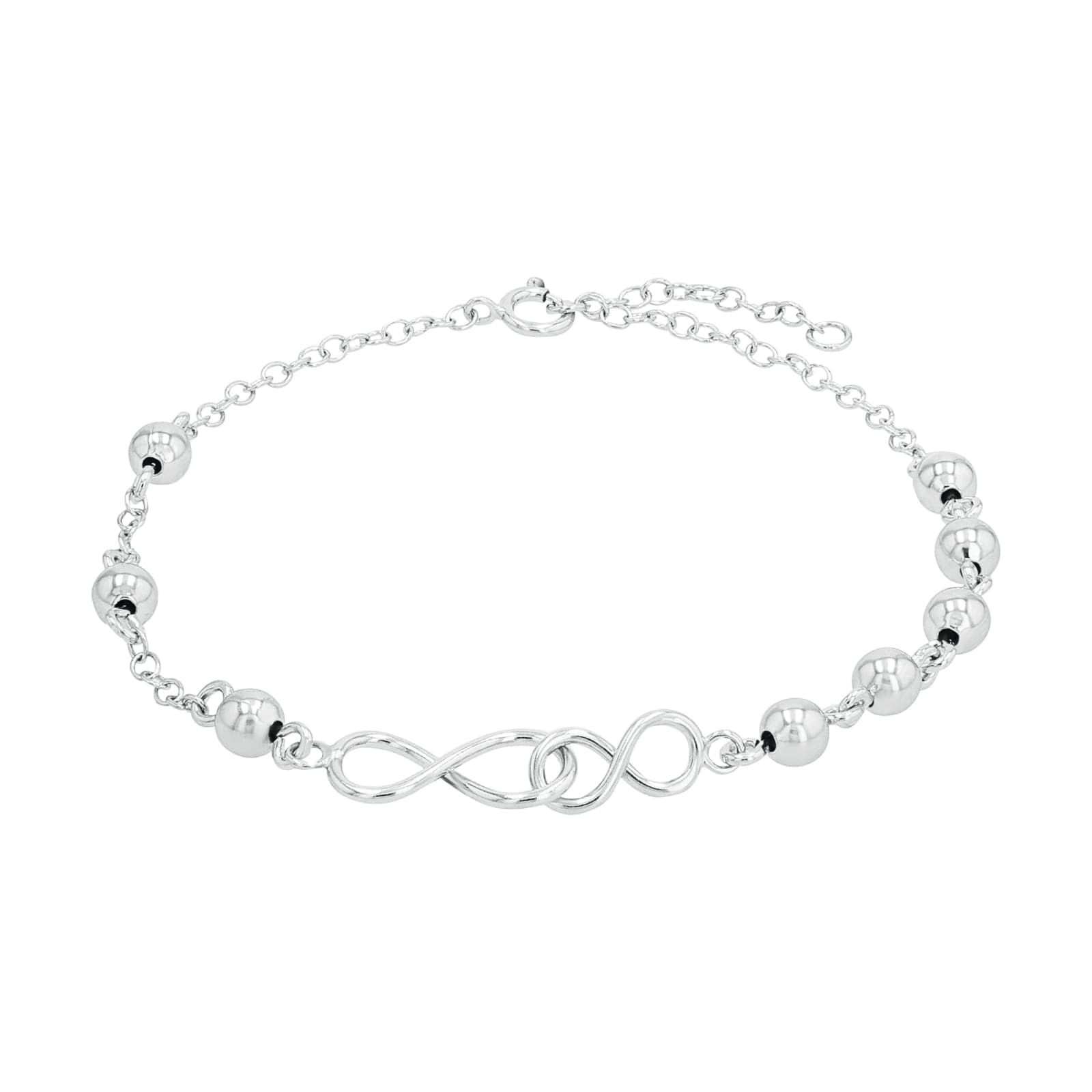Silver Ball Chain Bracelet